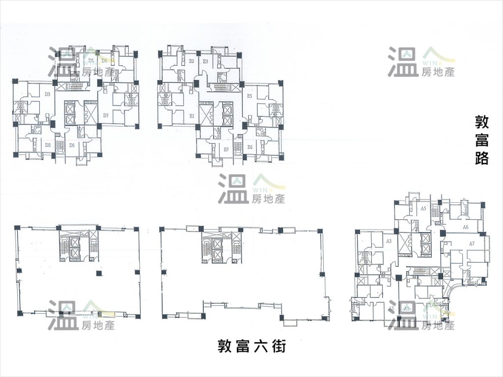 【登陽城之華 平面示意圖】  